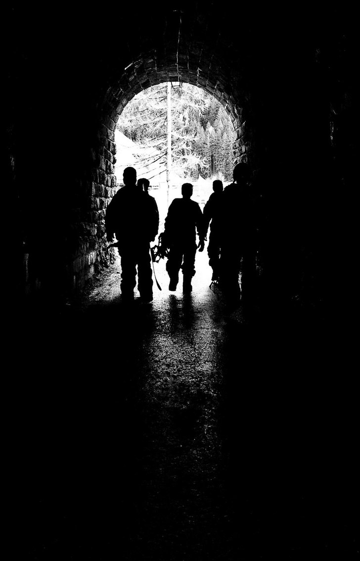 På väg hem. Foto: Markus Tysk.