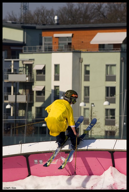 C-rail å 15+. Foto: Albert Olin. Åkare: Linus Stevrin Skoglund.