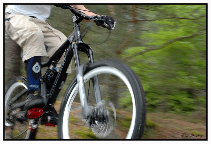 Marcus nya Heckler :)  . Foto: Eric Westling. Åkare: Marcus.