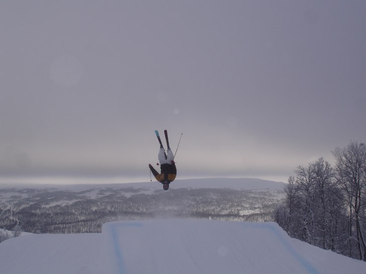 MAgnus kan göra backflip :). Foto: Simon Berggren. Åkare: Magnus Berggren.