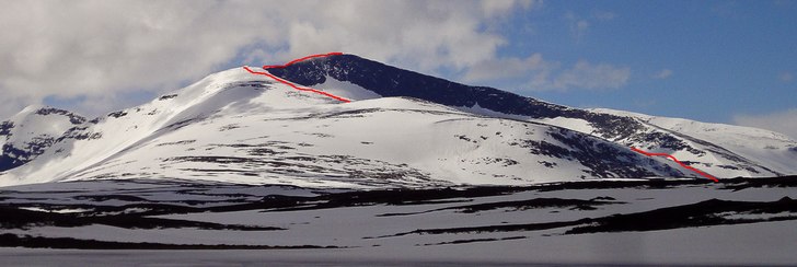 Här ser man större delen av åket.. Foto: Mattias Skantz.