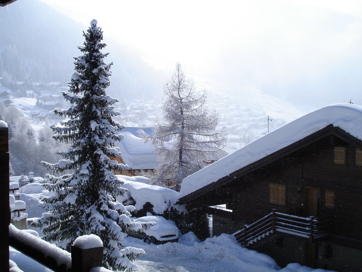 Usikt från lägenheten. Foto: Per Björklund.