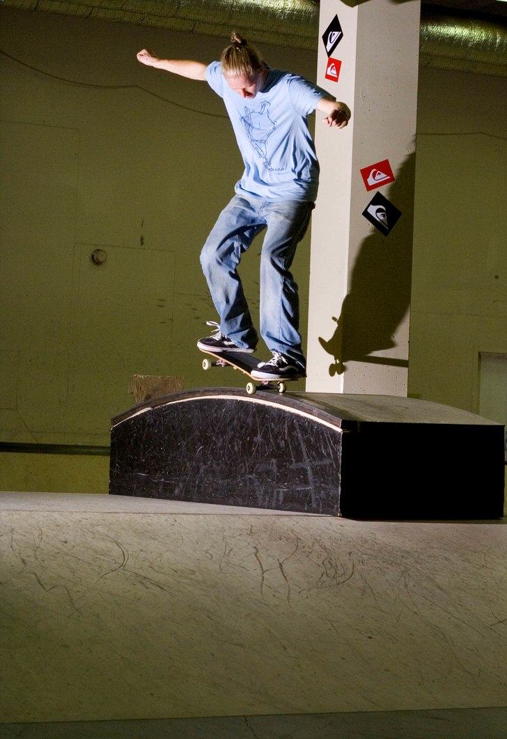 Bs Nosegrind. Foto: Kalle Hägglund. Åkare: Anders Leidebrant.