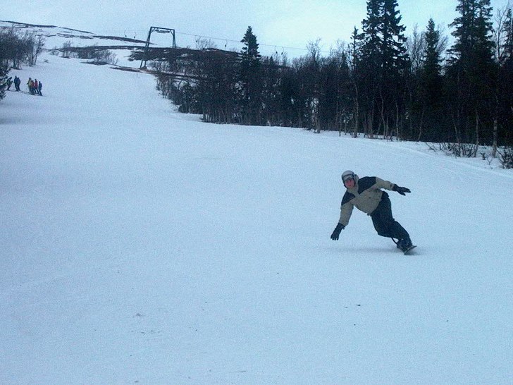 Foto: Carina. Åkare: Mattias.