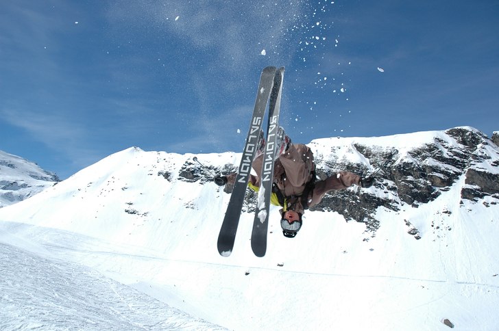 Det var så sjukt mjukt att man kunde testa flippe. Foto: Eric Asmussen. Åkare: Gabriel Riva.