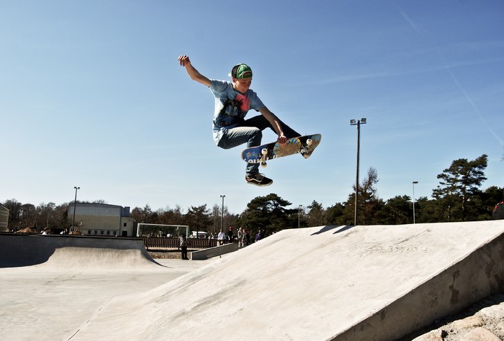 Foto: Algot Olsen. Åkare: Axel Hector Stahre.