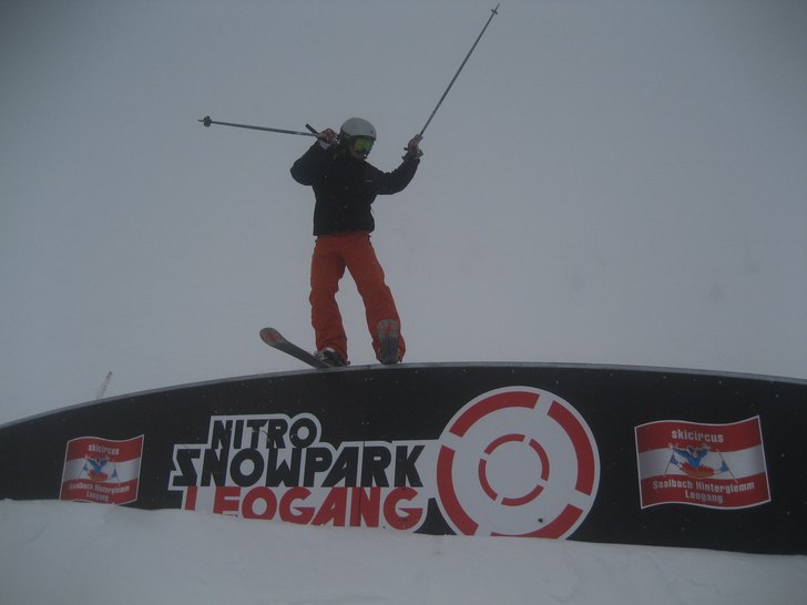 Nitro park i Leogang... Foto: Niclas Nylen. Åkare: Andreas Landahl.