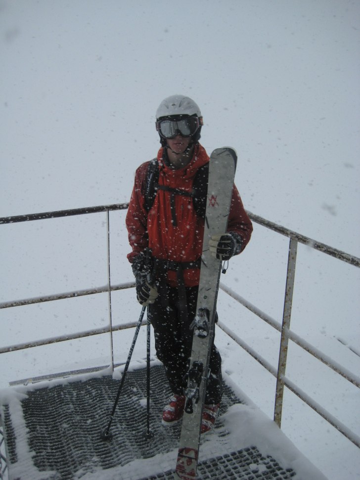 lite gött med snö i bland:P. Foto: Jonas Byding. Åkare: Andreas Cardesjö.