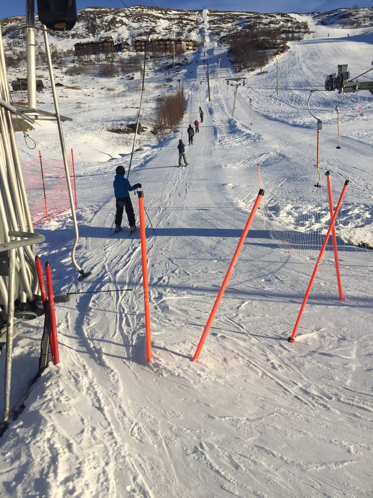 Søndagsidyll
Nok en dag med strålende vær
Fort.