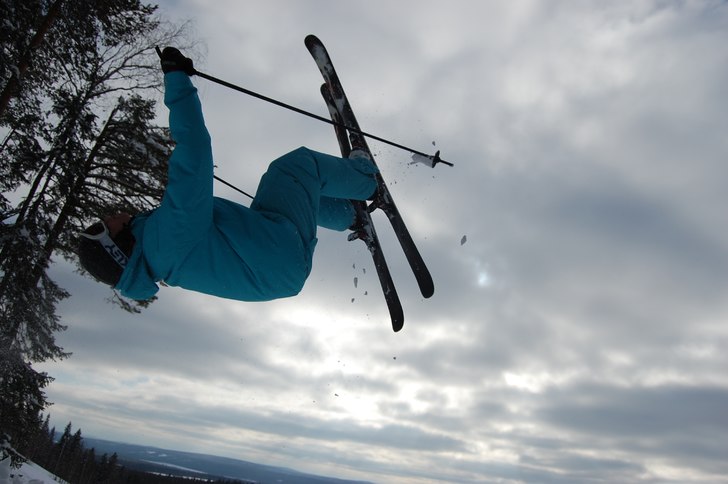 Foto: Oscar Landström. Åkare: Victor Eriksson.