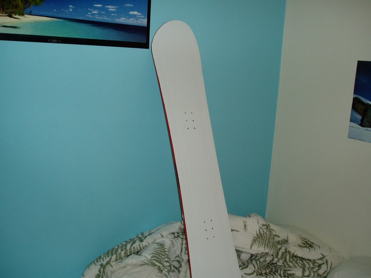 min bräda efter att ha satt på kontaktplast. Foto: mig själv. Åkare: ingen.