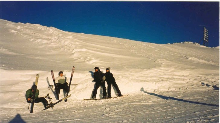 Foto: Fredrik Ohlsson. Åkare: Stefan B, Micke N, Arne Å, Monica N.