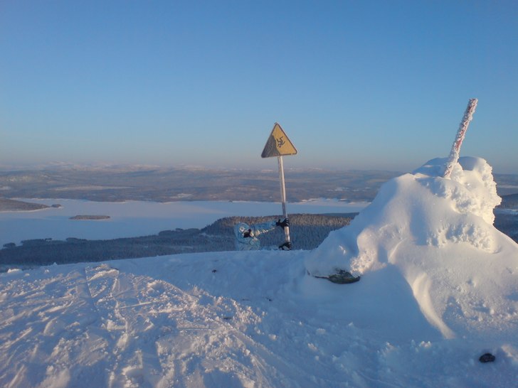 Roligt man kan ha det på 1000m.. Foto: Jag. Åkare: Jag.