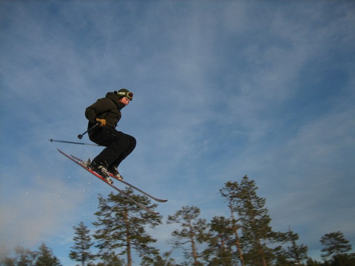 byske mountain. :P. Foto: jesper. Åkare: jag.