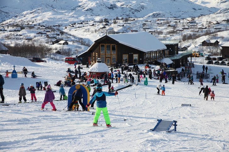 Haukelifjell barneområdet.
.