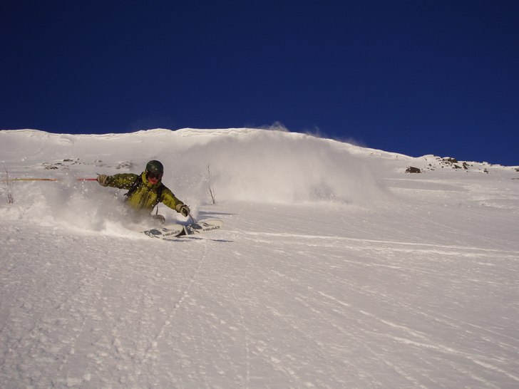 En härlig dag i ryssland. Foto: Jonatan Odby. Åkare: Henrik Gilgren.