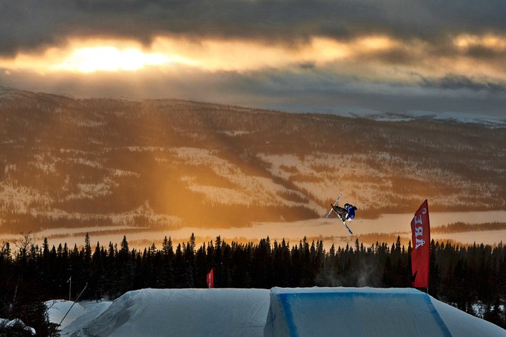 Från en sjukt bra dag i Bräcke den 18e Januari 2. Foto: Niclas Magnusson. Åkare: Erik Pousette.