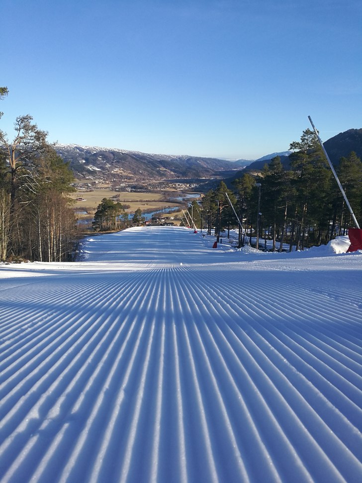 Strøkent.......
Slik ser ut akkurat no. Det blir .