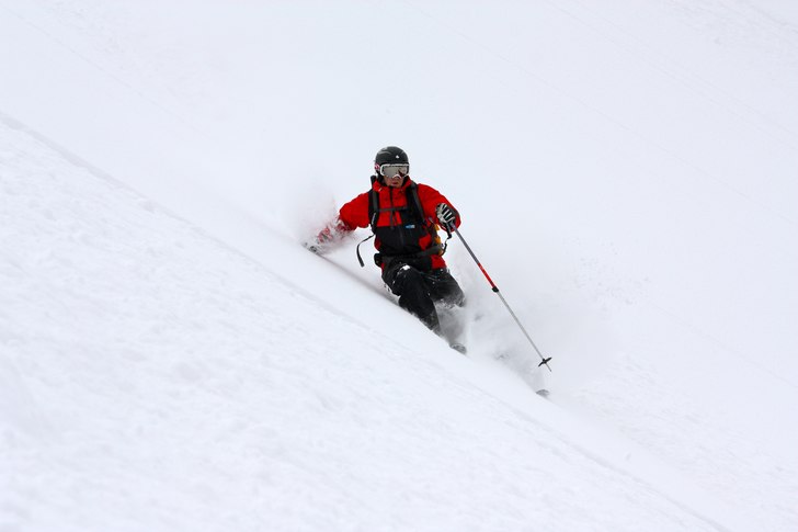 Gulmarg 2010. Foto: Björn Vestling. Åkare: Johan Trägårdh.