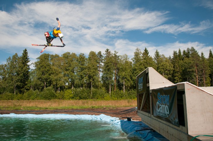 En Solig dag på jobbet i sommras bestämde jag mi. Foto: Johan Carlsson. Åkare: Jesper "Jeppenator" Norén.