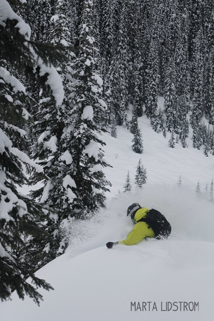Foto: Marta Lillis Lidström. Åkare: Erik Lidas Lidström.