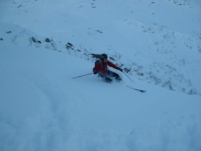 Inte så illa før att vara November... :) . Foto: Tore G. Fauske. Åkare: Sara Widell.
