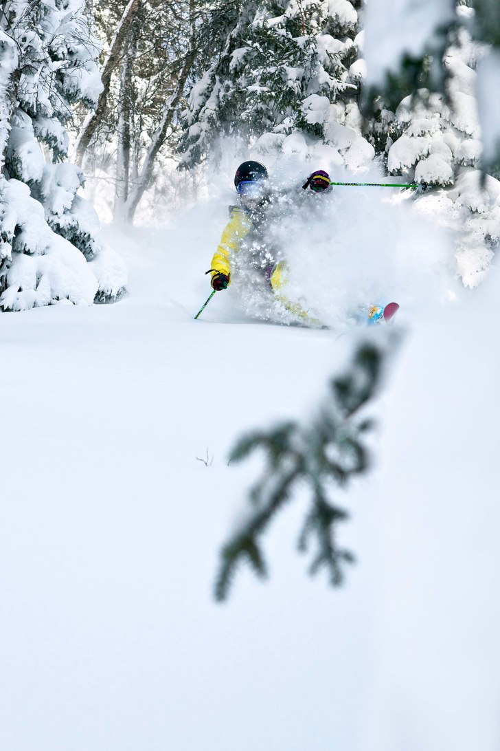 Faceshot!. Foto: Niclas Magnusson. Åkare: Pontus Lindahl Rosén.