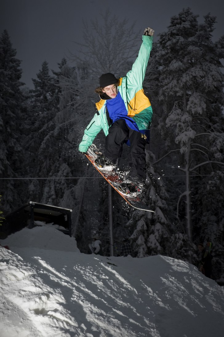 Väsjö Railjam 2010. Foto: Pax Engström Nyström. Åkare: Okänd.