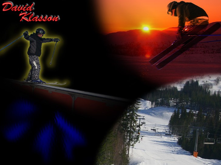 När jag åker i Trysil.. Foto: Johannes Klasson. Åkare: David Klasson.