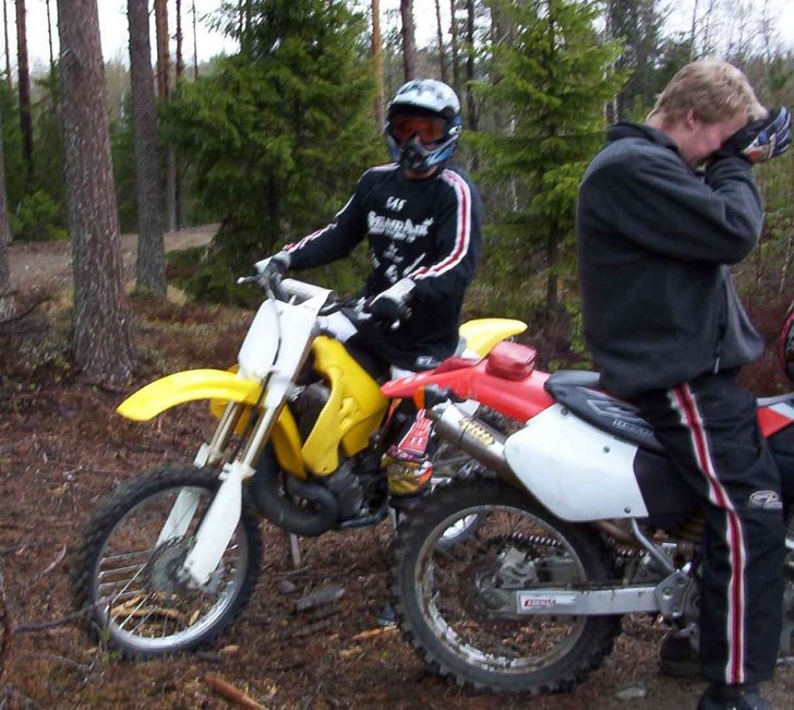 Första turen med min rm 250 - 00. Foto: Marcus P. Åkare: Marcus P.