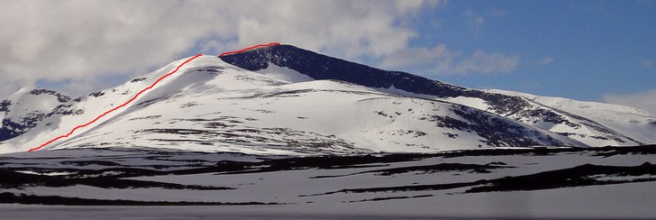 Större delen av åket syns här.. Foto: Mattias Skantz.