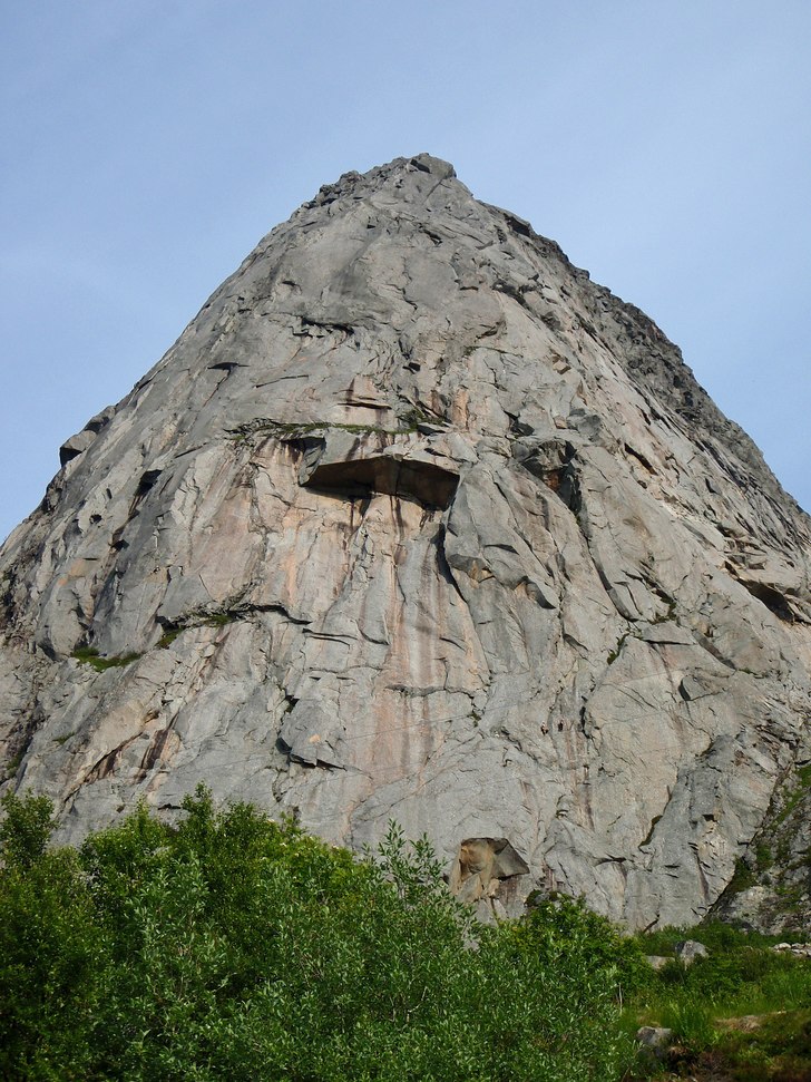Bilden är tagen under anmarschen upp till Västpi. Foto: Johan Mörk.
