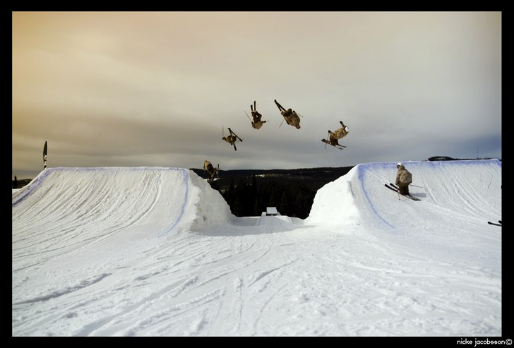 Johan är den typ av person som kan göra vad som . Foto: Nicke Jacobsson. Åkare: Johan Lilja.