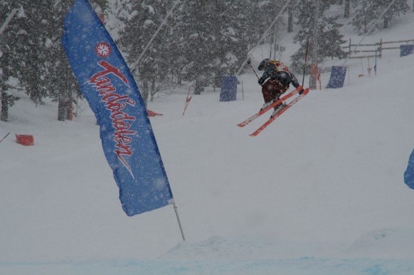 final cloetta big air, long time ago.... Foto: okänd. Åkare: Oskar Paulsson.