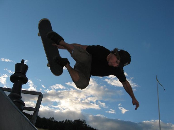 jag i luften=). Foto: puga.