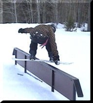 Jag på railet i yxbacken =). Foto: Simon Thyrberg eller Alexander Ovinder. Åkare: Jag.