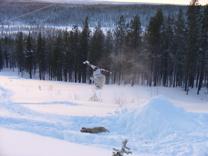 Misty på linjen. Foto: David Lundgren. Åkare: Jimmy Falk.