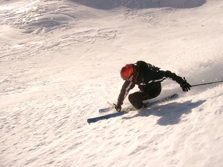 Slaskföre under julen i Italien!. Foto: Petteri Koste. Åkare: Henrik Mideroos.