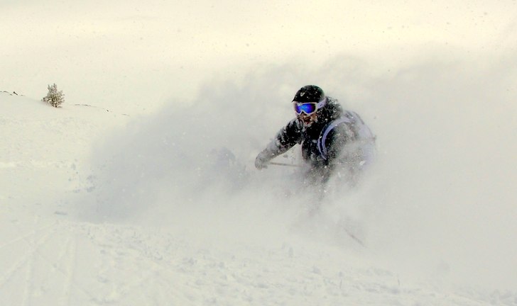 Skidglädje!. Foto: Petteri Koste. Åkare: Petteri koste.
