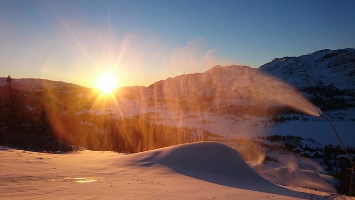 Sol og vindstille
Nok en strålende dag på Gausta.