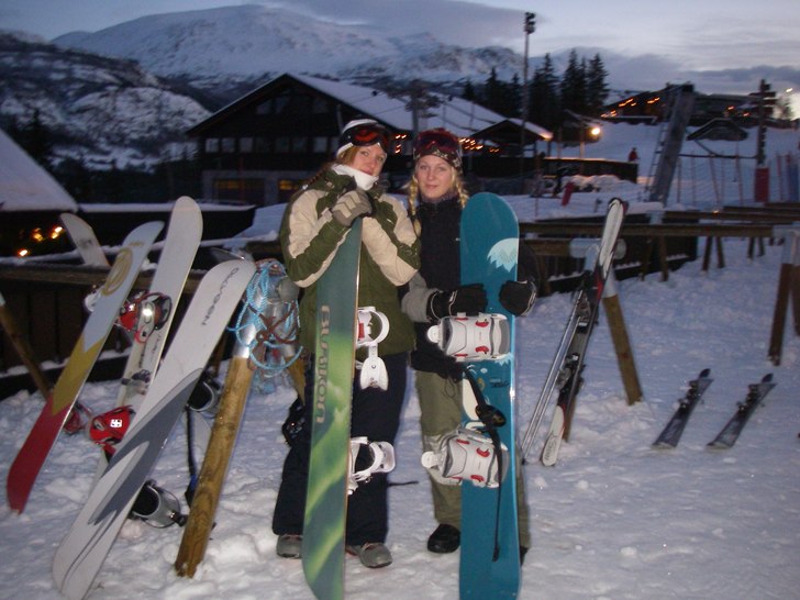 Foto: mickaela jenssen och patrik andersson. Åkare: annelie johansson ovh mickaela jenssen.