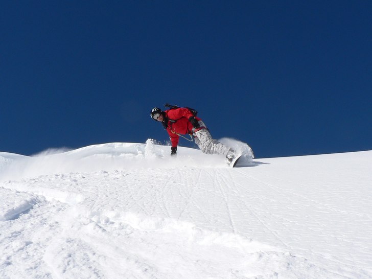 Foto: Frank, The french mountainguide. Åkare: Linus.