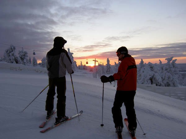 Premiär i Levi 05, G2 backen. Foto: Maria W. Åkare: Emma Mikael.