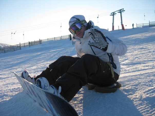 Härlig dag i backen ;). Foto: Josse. Åkare: Christofer Adolfsson.