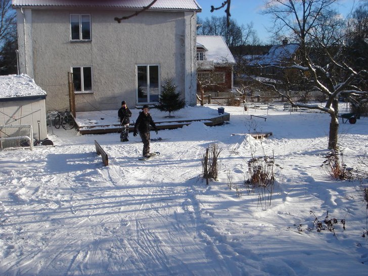 Förra årets lilla backy Jibbing . Foto: Carl Engström.