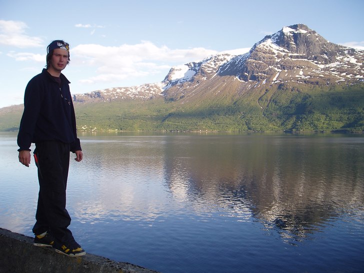 Klättring och grillkväll i Norge.. Foto: Petter. Åkare: Jag.