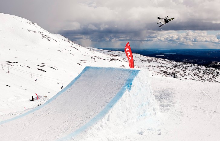 Åre Freeride. Foto: Andreas Timfält. Åkare: Andreas Ojamäe.