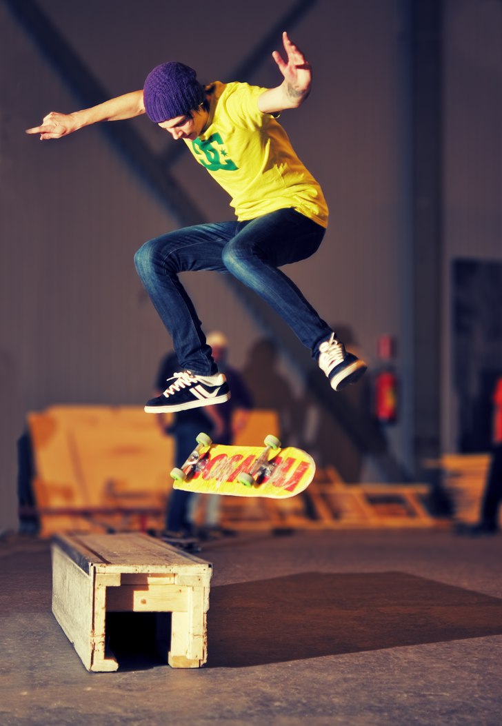 fs 50-50 kickflip av. Foto: Billie Thoreus (jag). Åkare: Fred norgren.