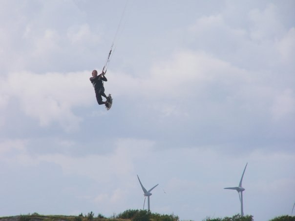 Bjuds på en liten flygtur... Foto: Jacob Jakobsson. Åkare: Oscar Lagnéus.