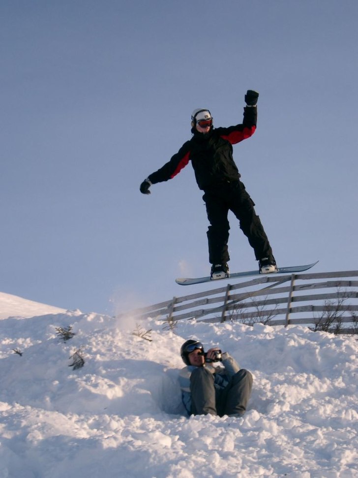 Trick eller äkta!
Rätt skön bild!. Foto: Line. Åkare: Caz.